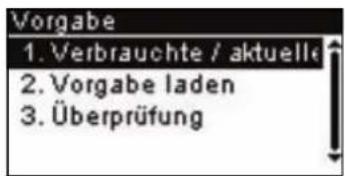 Neopost IS-280 - So überprüfen Sie die Vorgabe auf dem System: - 2