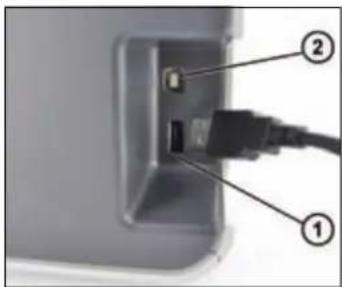 Neopost IS-280 - USB-Anschlüsse auf der rechten Seite - 1