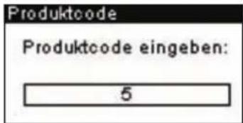 Neopost IS-280 - So geben Sie einen Postproduktcode ein: - 1