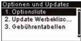 Neopost IS-280 - Vorgang für Optionen und Updates - 3