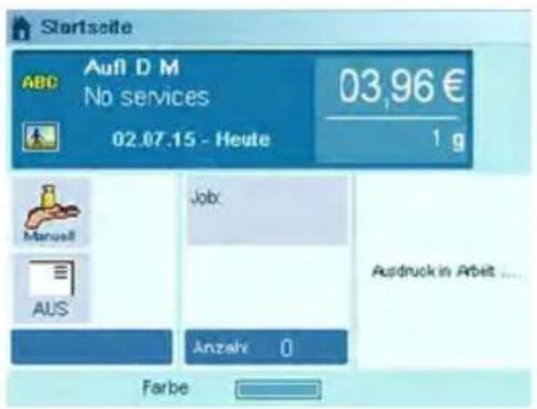 Neopost IN-700 - Auswählen des Gebührenassistenten. - 6