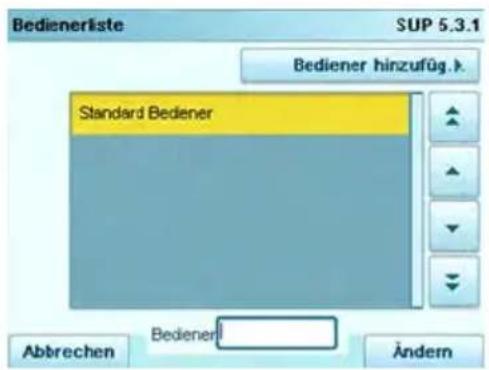 Neopost IN-700 - So erstellen Sie einen Bediener: - 2
