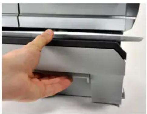 Neopost IN-700 - So bereinigen Sie auf der Basis eingeklemmte Postgüter - 1