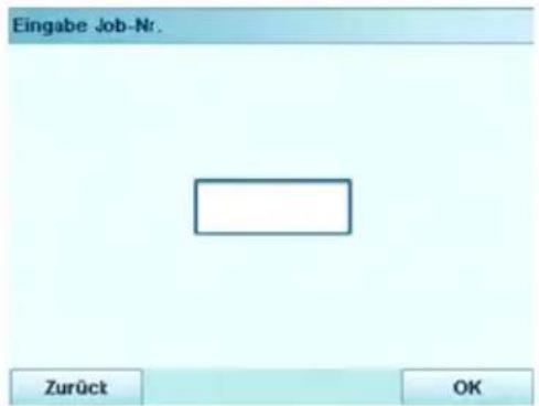 Neopost IN-700 - So fügen Sie eine JOB-Nummer hinzu: - 3