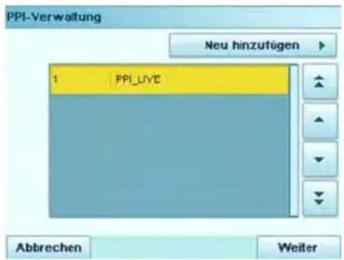 Neopost IN-700 - Vorgehensweise beim Anzeigen der Liste der vorausbezahlten Abdrucke - 2