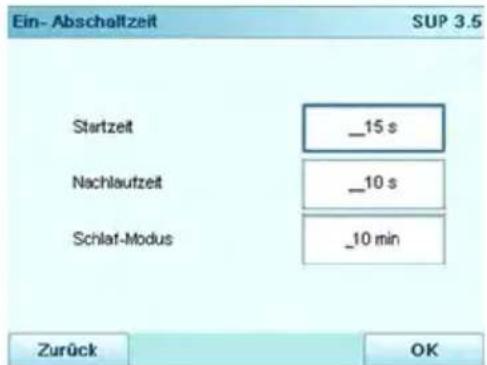 Neopost IN-700 - Vorgehensweise zum Ändern der System-Ein-/Abschaltzeiten - 1