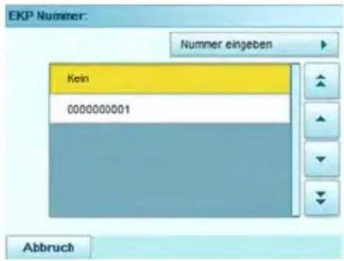 Neopost IN-700 - So verwenden Sie eine EKP-Nummer: - 2