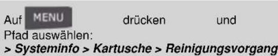 Neopost IS-240 - Reinigen des Druckkopfs - 2