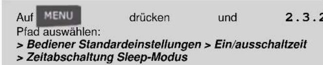 Neopost IS-240 - Ein-Abschaltzeiten und Einstellungen der Maschine - 7