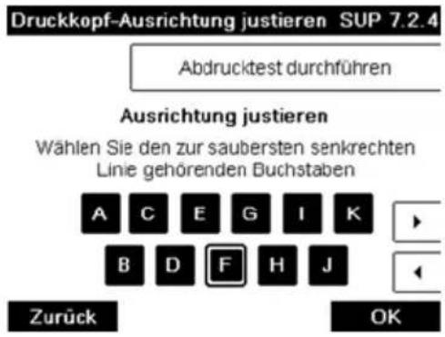 Neopost IN-600 - So justieren Sie die Druckköpfe: - 2