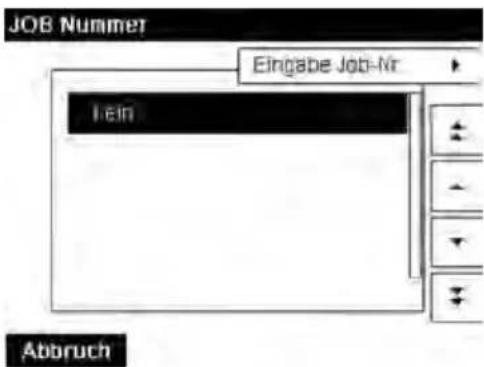 Neopost IN-600 - Vorgehensweise beim Verwenden einer JOB-Nummer - 3