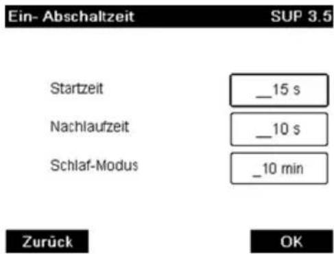Neopost IN-600 - Vorgehensweise zum Ändern der System-Ein-/Abschaltzeiten - 2