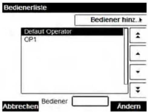 Neopost IN-600 - So erstellen Sie einen Bediener: - 2