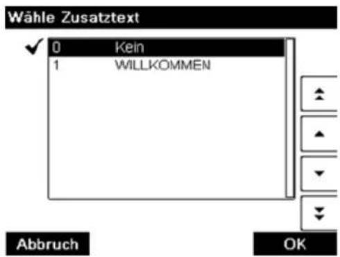 Neopost IN-600 - Vorgehensweise beim Hinzufügen (oder Entfernen) vo Text zur (von der) Frankierung - 3