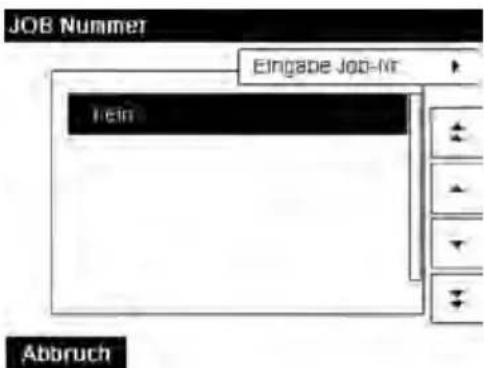 Neopost IN-600 - So fügen Sie eine JOB-Nummer hinzu: - 3