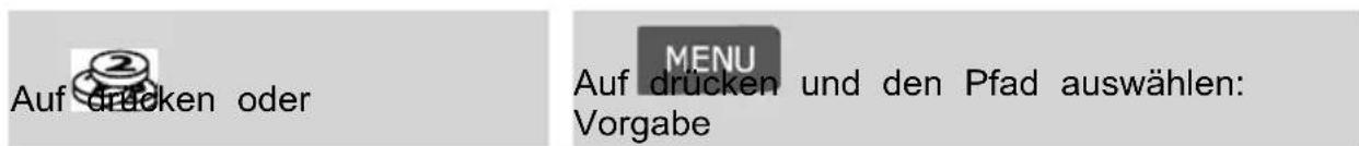 Neopost IN-600 - Vorgehensweise beim Hinzufügen von Vorgaben zum I (Zähler) - 1