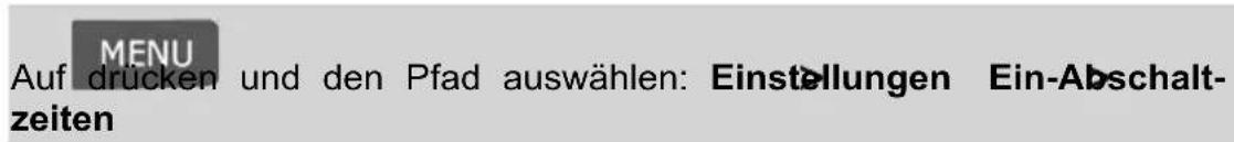 Neopost IN-600 - Vorgehensweise beim Anpassen der Ein-/Abschaltzeit - 1