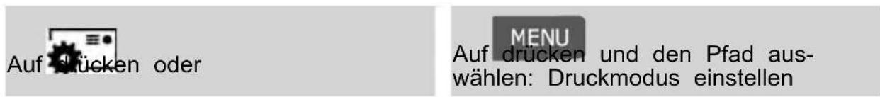 Neopost IN-600 - So verwenden Sie einen Abdrucktest: - 1