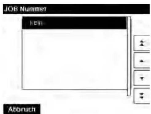 Neopost IN-600 - Vorgehensweise beim Festlegen der JOB-Standardnumn - 2