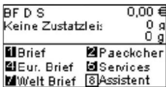 Neopost IS-420 - Vorgehensweise beim Ändern von Kostenstellen - 3