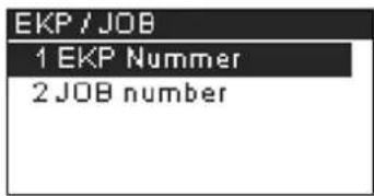 Neopost IS-420 - Verwenden einer JOB-Nummer - 2