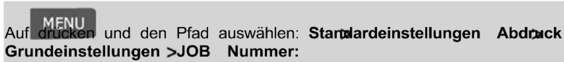 Neopost IN-360 - Vorgehensweise beim Festlegen der EKP-Standardnummer - 3