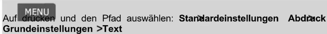 Neopost IN-360 - Vorgehensweise beim Ändern des Standardtextes - 1