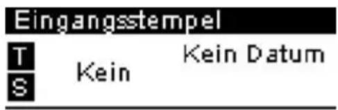 Neopost IN-360 - Erforderliche Eingaben: - 1