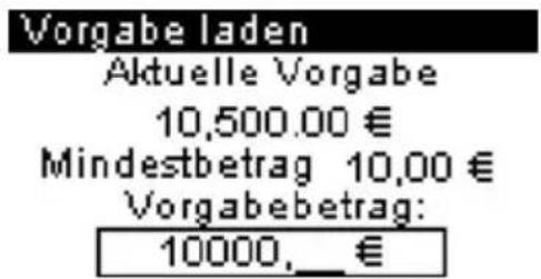 Neopost IN-360 - Vorgehensweise beim Hinzufügen von Vorgaben zum I (Zähler) - 2