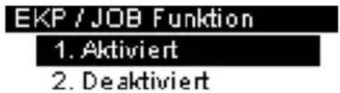 Neopost IN-360 - Vorgehensweise beim Aktivieren der EKP-/JOB-Funktioner für Benutzer - 2