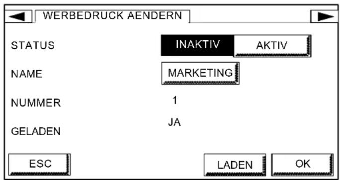 Neopost IJ-90 - Laden eines Werbedruckes - 3