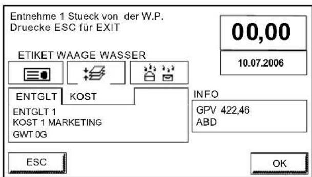 Neopost IJ-90 - Differenz Wiegen Modus - 7