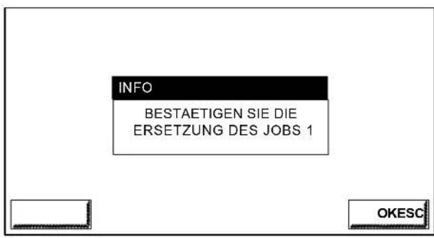 Neopost IJ-90 - Programmieren der Job-Speicher 1 bis 9 - 4