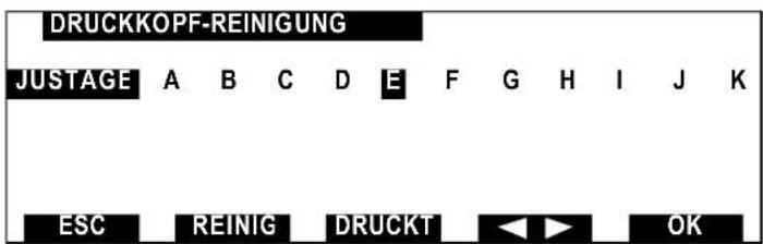 Neopost IJ-85 - Test der Druckkopfausrichtung - 1
