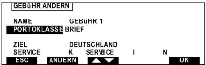 Neopost IJ-85 - Verändern einer gespeicherten Produktkombination: - 3