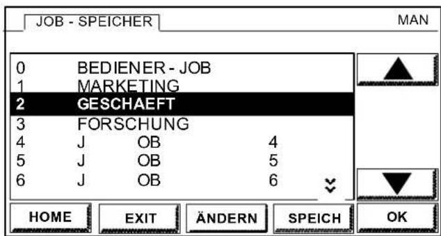 Neopost IJ-80 - Programmieren der Job-Speicher 1 bis 9 - 1
