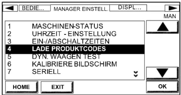 Neopost IJ-80 - Manager-Einstellungen - 1