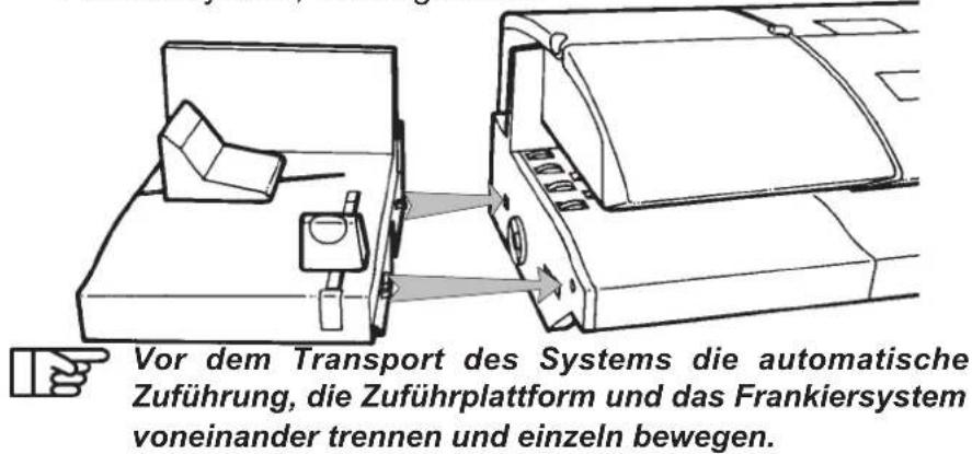 Neopost IJ-65 - Anschließen der automatischen Zuführung (optional) - 2