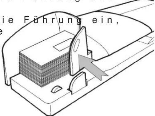 Neopost IJ-65 - Anschlageinstellung für große und mittelgroße Umschläge - 3