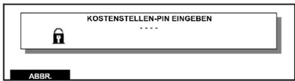 Neopost IJ-35 - Kostenstellen-Modus - 3