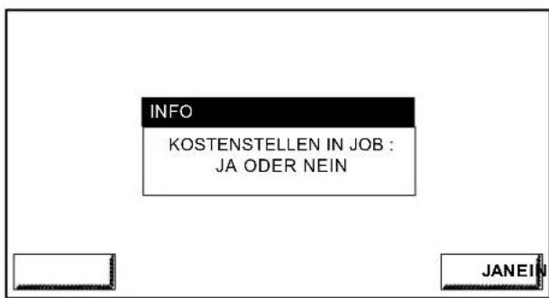 Neopost IJ-110 - Programmieren der Job-Speicher 1 bis 9 - 5