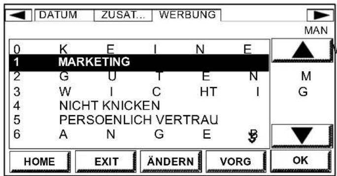 Neopost IJ-110 - Laden eines Werbedruckes - 1