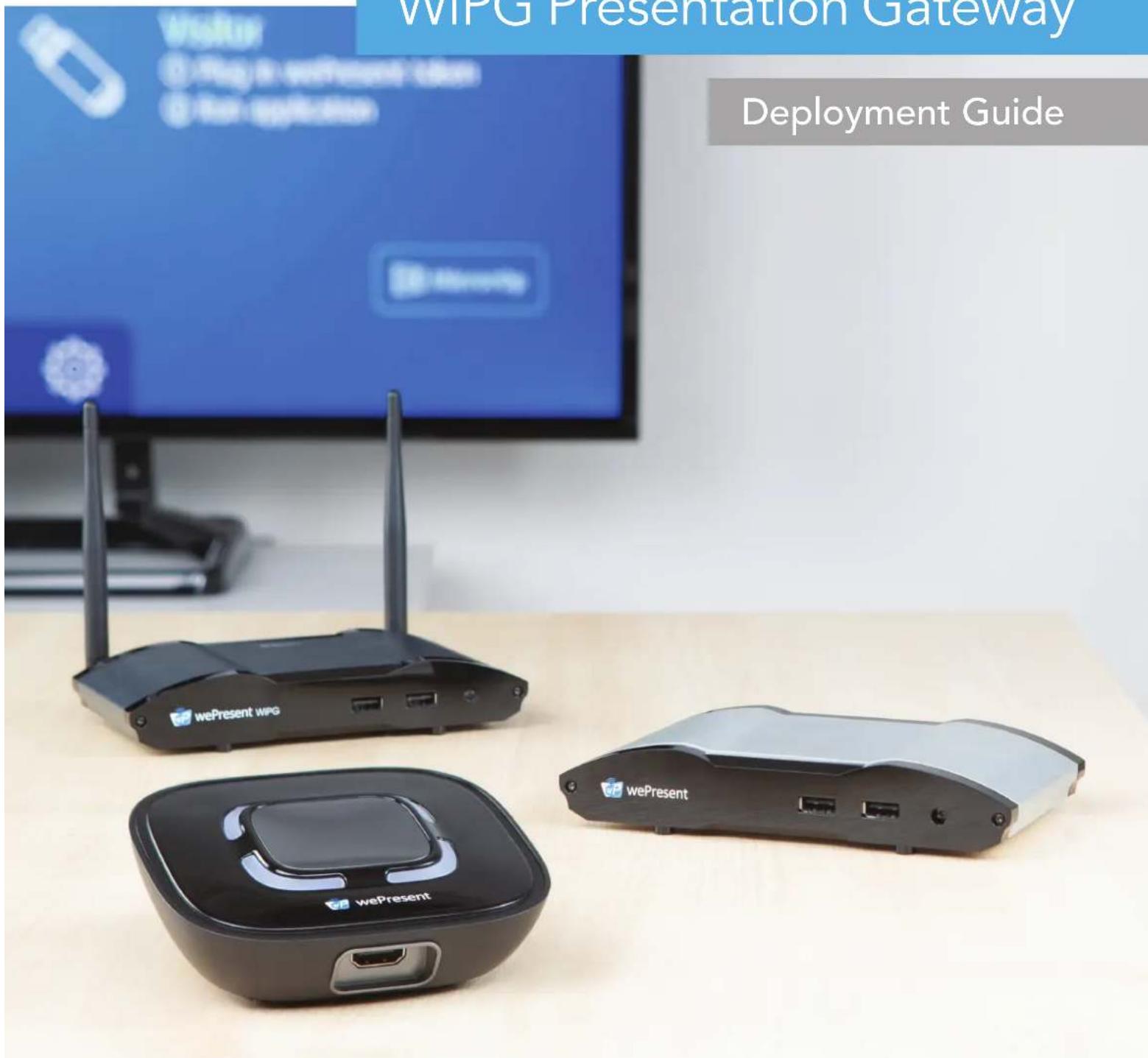wePresent WiPG-1600 - WiPG Presentation Gateway - 1
