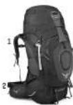 Osprey Xenith 105 - Unique Features - 2