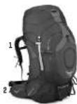 Osprey Xenith 105 - Unique Features - 1
