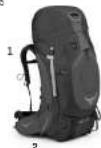 Osprey Xena 70 - XENITH / XENA KEY FABRICS - 2