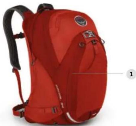 Osprey Radial 26 - FABRIC - 1