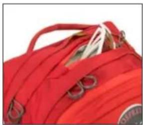 Osprey Radial 26 - FRONT PANEL ORGANIZATION POCKET - 1