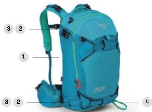 Osprey Kamer 32 - KRESTA 30 - 1