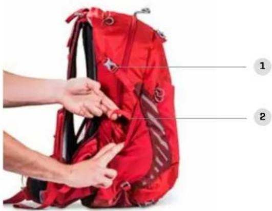 Osprey Escapist 32 - LOWER COMPARTMENT / DIVIDER - 1
